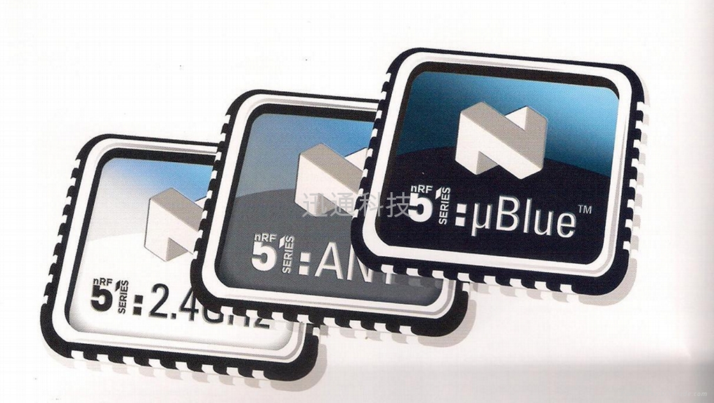 Nordic nrf51822 藍(lán)牙4.0、2.4G無線射頻IC 迅通科技